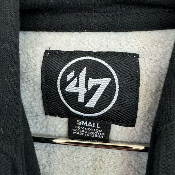 San Francisco Giants Baseball MLB ‘47 Brand Retro Women’s S Hoodie MINTY - Picture 4 of 5